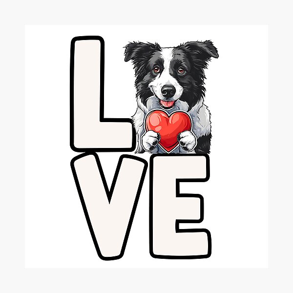 Artikelvorschau, Border-Collie-Liebe entworfen und verkauft von TheAnimalZ00.
