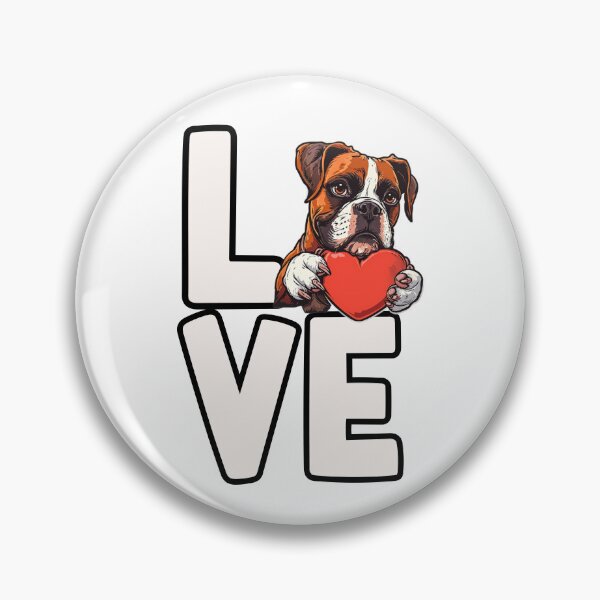Item preview, Boxer Love designed and sold by TheAnimalZ00.