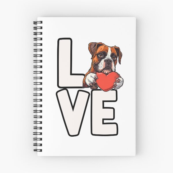 Item preview, Boxer Love designed and sold by TheAnimalZ00.