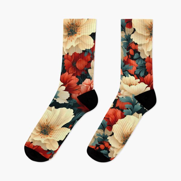 Item preview, Artistic Floral Theme Vibrant Pattern designed and sold by mondmakes.