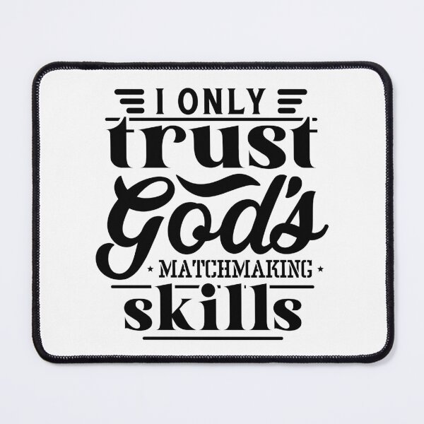 Item preview, God's Matchmaking Skills (Black) designed and sold by RISEONLINE.