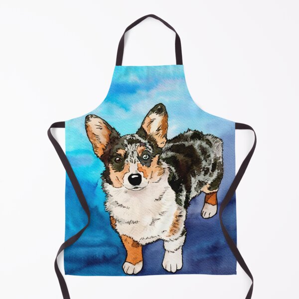 Item preview, Cute Cardigan Welsh Corgi Puppy Watercolor Painting designed and sold by KelseyLovelle.