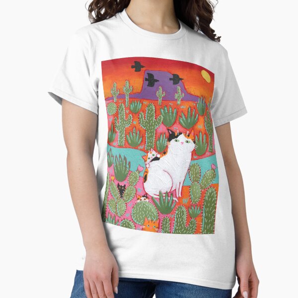 Item preview, Desert Mom and Kittens designed and sold by KilkennyCat Art.