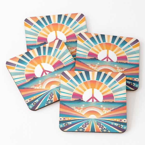 Item preview, Retro 70s Peace Sign designed and sold by Prints and Lifestyle.