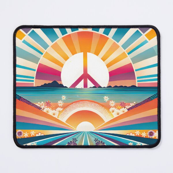 Item preview, Retro 70s Peace Sign designed and sold by Prints and Lifestyle.