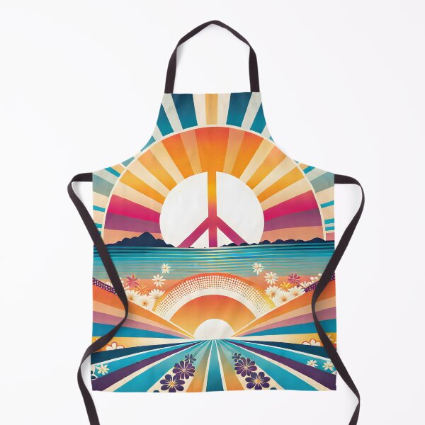 Item preview, Retro 70s Peace Sign designed and sold by Prints and Lifestyle.