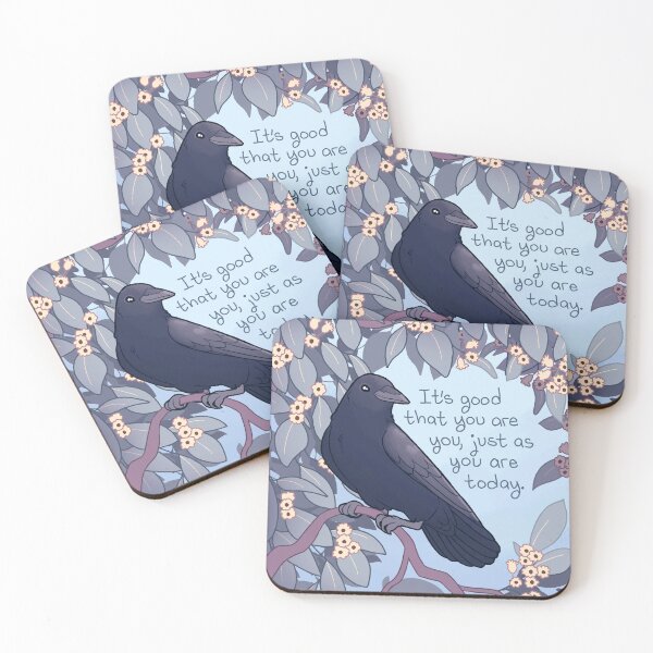 Item preview, "It's Good That You Are You" Raven and Eucalyptus designed and sold by thelatestkate.