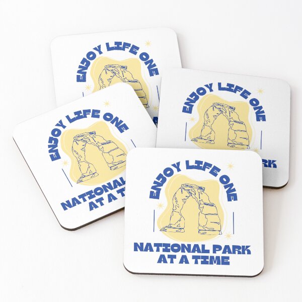 Item preview, Enjoy life one national park at a time designed and sold by Ward Workshop Art.