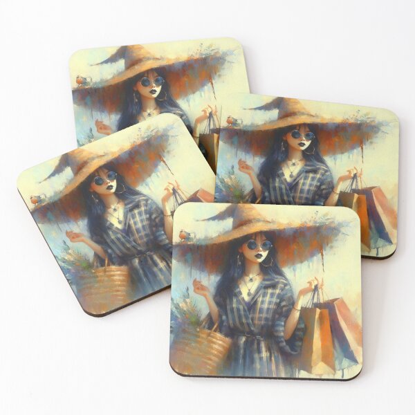 Item preview, Shopaholic witch during modern days designed and sold by Liscar95.