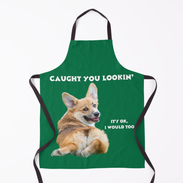 Item preview, Copy of Corgi Caught You Lookin' (white text) designed and sold by SweetsAndSavary.