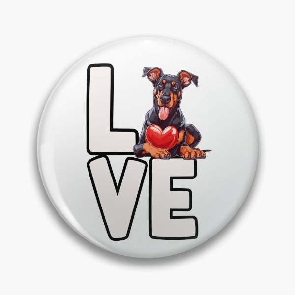 Item preview, Doberman Pinscher Love designed and sold by TheAnimalZ00.