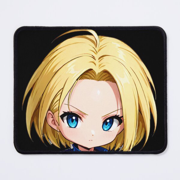 Item preview, Android 18 Chibi: Miniature Charm designed and sold by EminenceArts.