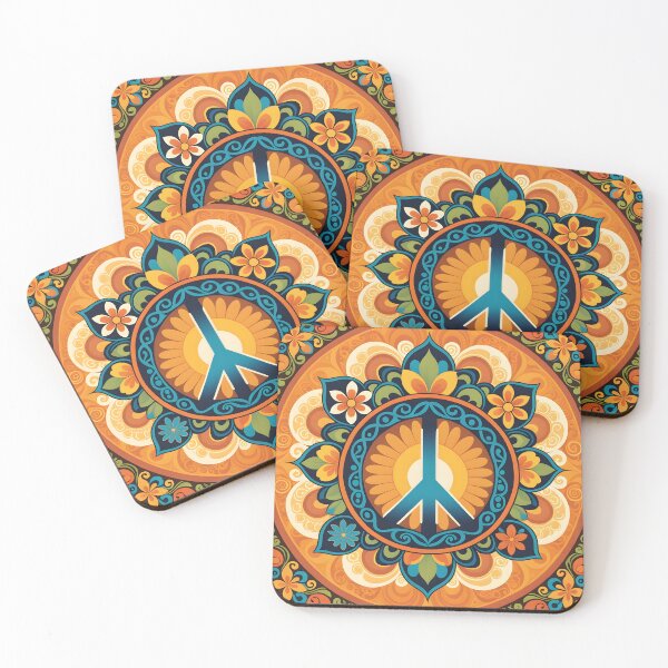 Item preview, Retro 70s Peace Sign designed and sold by Prints and Lifestyle.