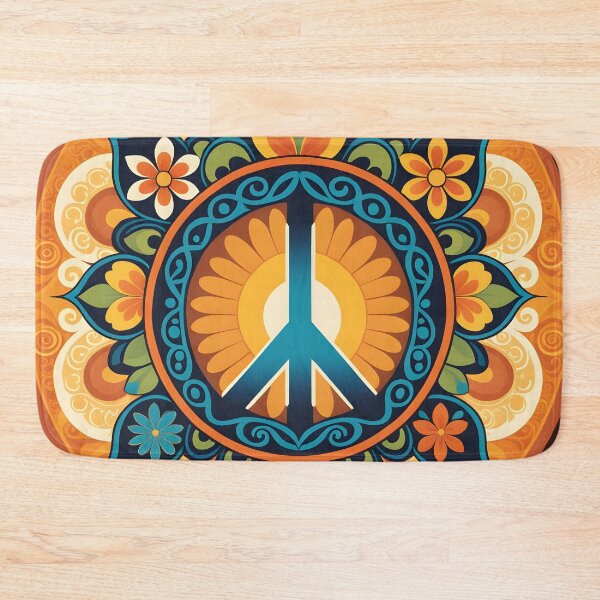 Item preview, Retro 70s Peace Sign designed and sold by Prints and Lifestyle.