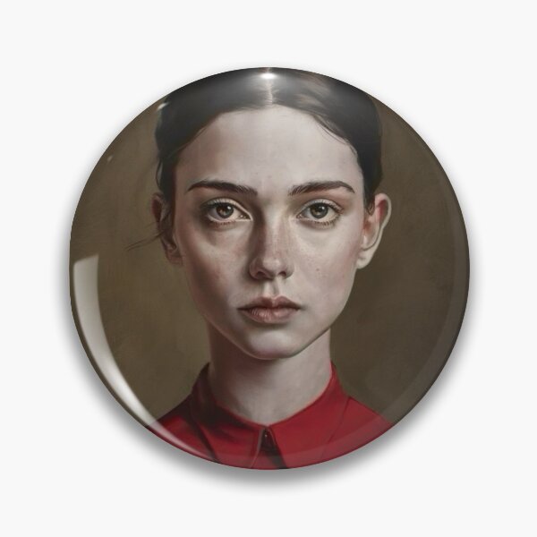 Item preview, Famous Paintings of Women | Cinematic French Woman Portrait Parisian Muse- Oil Painting…Art By Carraann designed and sold by CARRAANN.