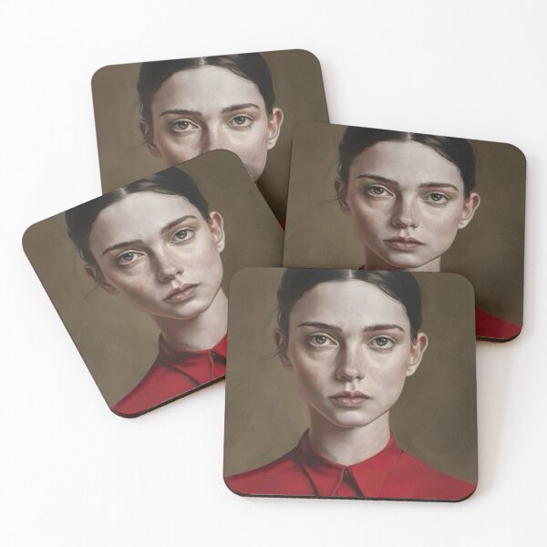 Item preview, Famous Paintings of Women | Cinematic French Woman Portrait Parisian Muse- Oil Painting…Art By Carraann designed and sold by CARRAANN.