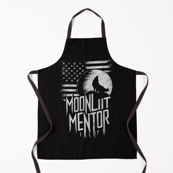Item preview, Moonlit Mentor Wolf T-Shirt - Embrace the Wild and Free designed and sold by HOMEDESIGNPRINT.
