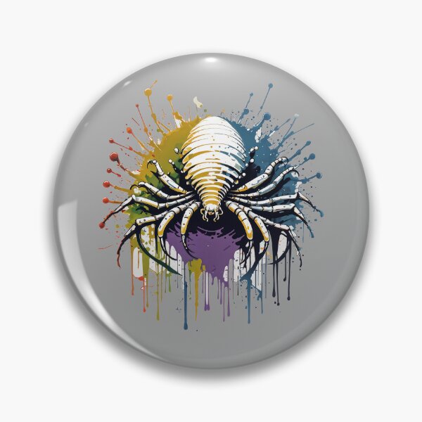 Item preview, a close up of a bug with paint splatters on it designed and sold by Enga6.