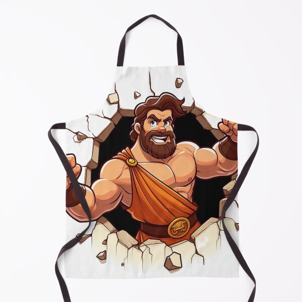 Item preview, Hercules Cartoon, Strong Man, Hole in a Wall designed and sold by deniz kaya.