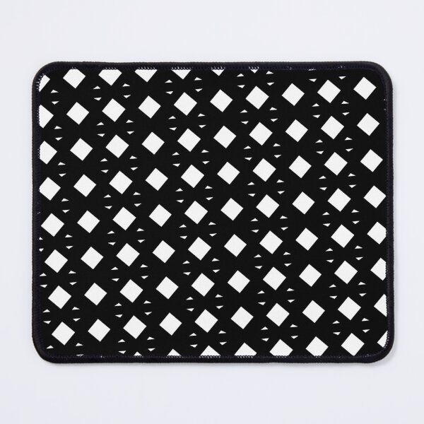 Item preview, Black & White Contrast Color Diamonds Triangles Ordered Compositions designed and sold by Alchemy-A-La-G.