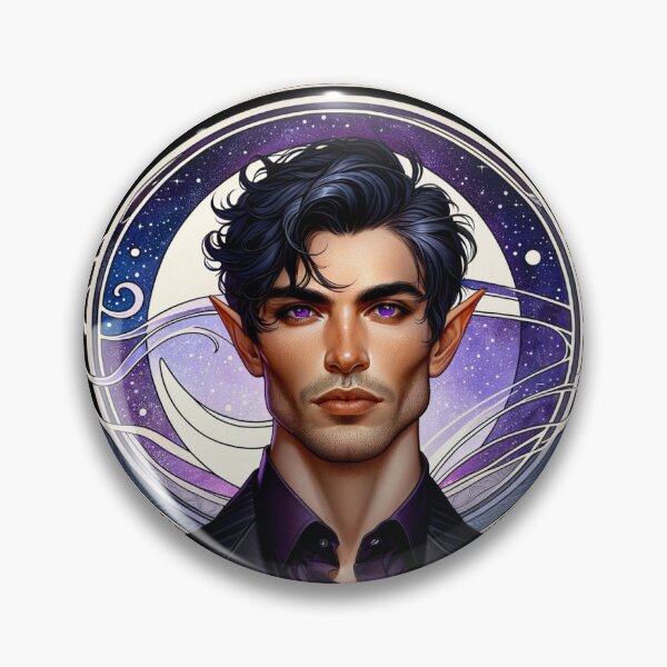 ACOTAR highlord Rhysand enamel good pin