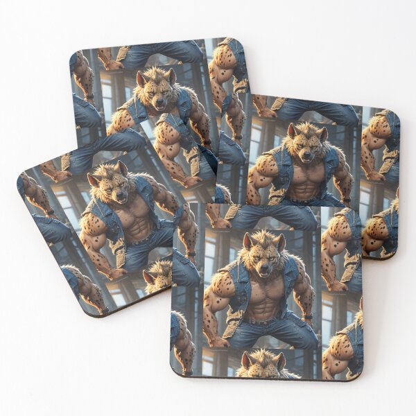 Item preview, Anthro Hyena Man - Zalir designed and sold by NerdscapeDC.