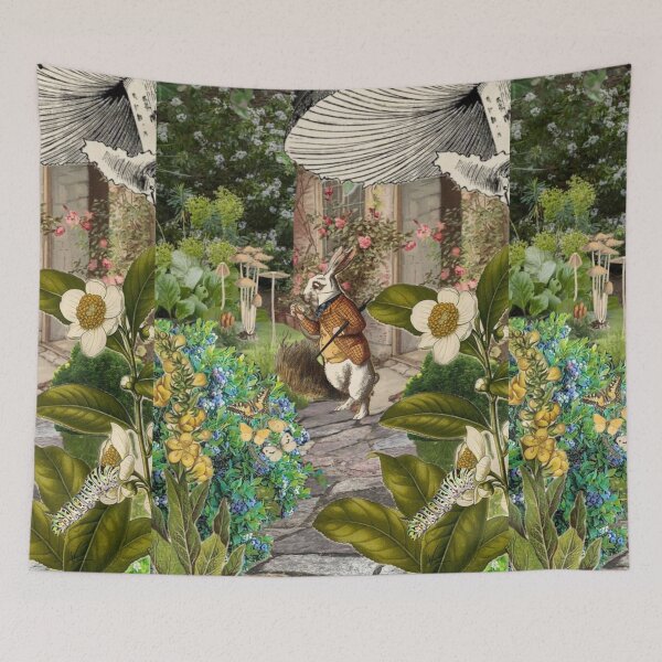 Item preview, White Rabbit Cottagecore  designed and sold by Vanessa Valenzuela.