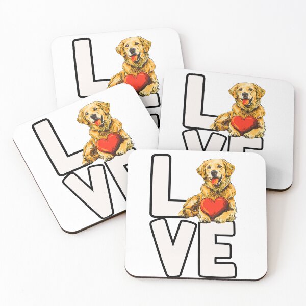 Item preview, Golden Retriever Love designed and sold by TheAnimalZ00.