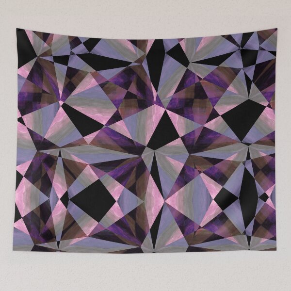 Item preview, Purple Jewel Geometric designed and sold by Ruth Palmer.