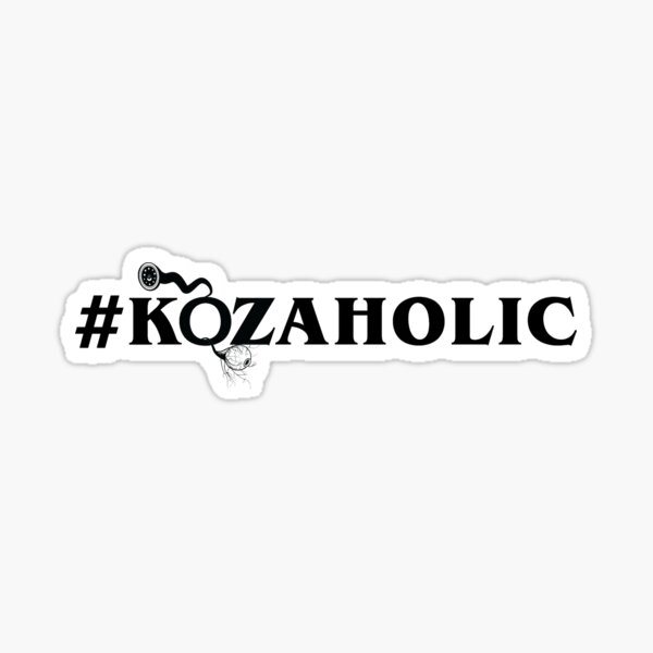 #Kozaholic Sticker