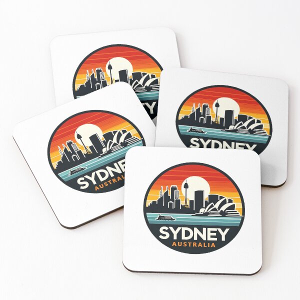 Item preview, Sydney Australia sunset designed and sold by LoveLabDesign.
