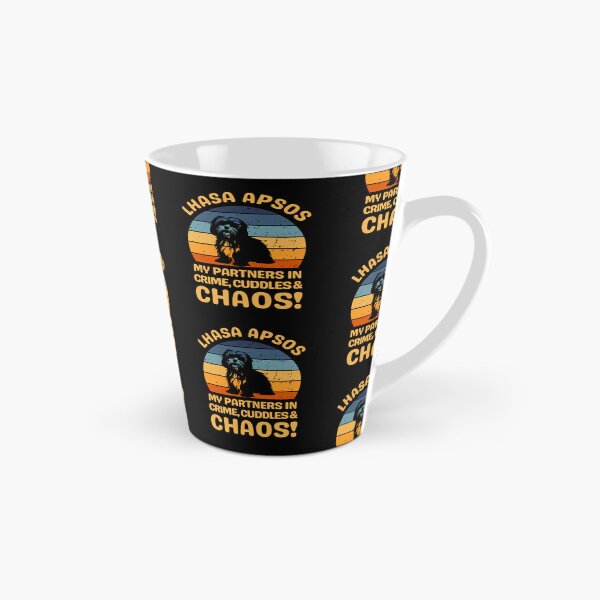 Item preview, Lhasa Apso My Partners In Crime Cuddles & Chaos designed and sold by AussieWonders.