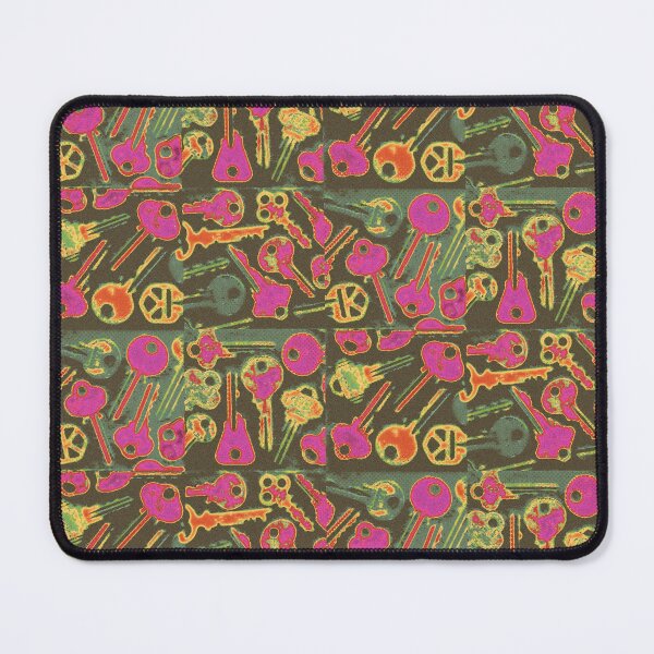 Item preview, Keys Mushroom & Hot Pink designed and sold by farreystudio.