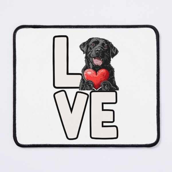 Item preview, Love Black Labrador Retriever designed and sold by TheAnimalZ00.