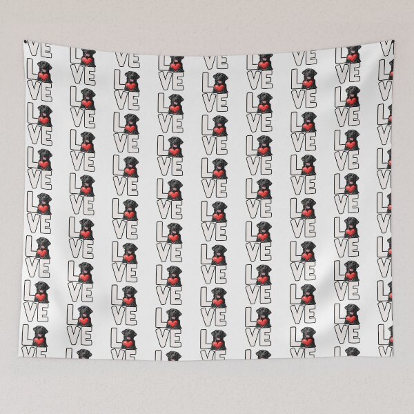 Item preview, Love Black Labrador Retriever designed and sold by TheAnimalZ00.