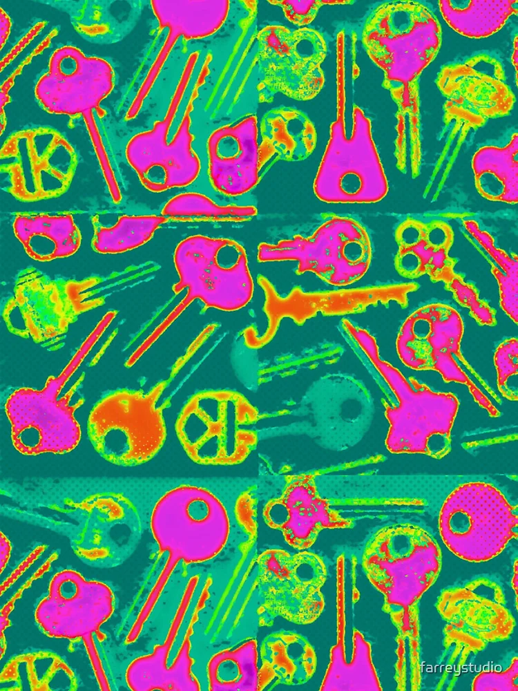 Thumbnail 4 of 4, Samsung Galaxy Phone Case, Keys Raspberry Heatmap designed and sold by farreystudio.