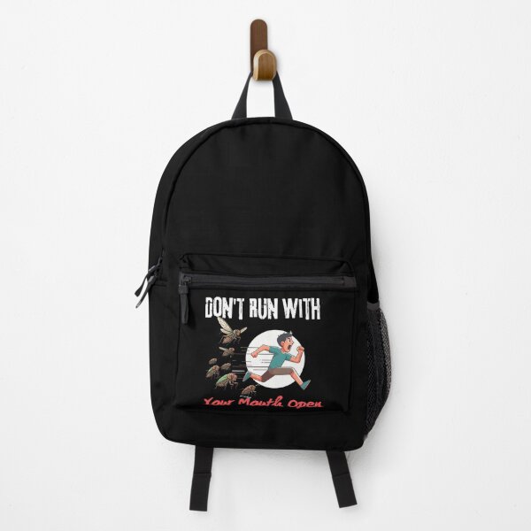 Item preview, Funny Cicadas, Don't Run With Your Mouth Open, For Entomologiste designed and sold by ArtByKatti.