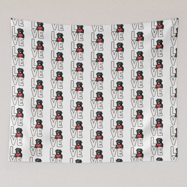 Item preview, Love Black Newfoundland Dog designed and sold by TheAnimalZ00.