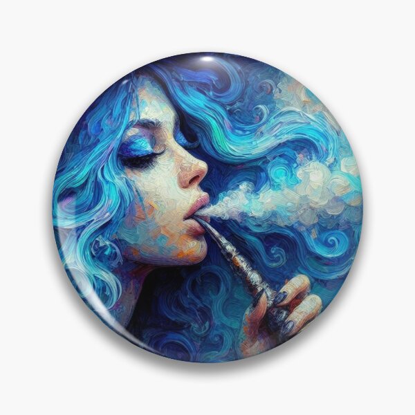 Item preview, Blue Witch smoking  designed and sold by Liscar95.