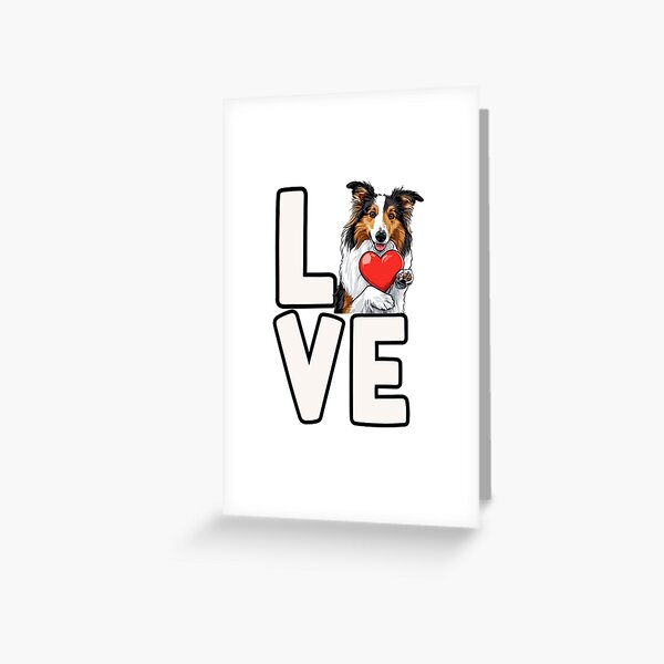 Item preview, Shetland Sheepdog Love designed and sold by TheAnimalZ00.