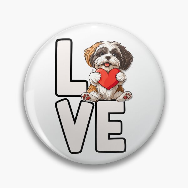 Artikelvorschau, Shih Tzu Liebe entworfen und verkauft von TheAnimalZ00.