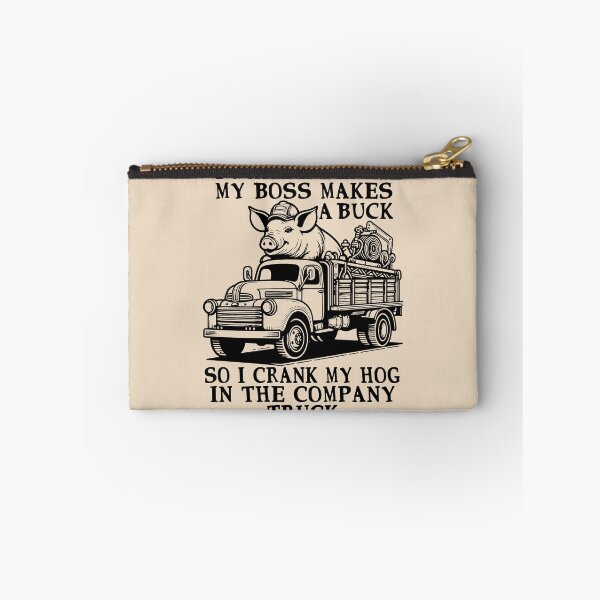 Item preview, I Make A Penny My Boss Makes A Buck - Hog Cranking, Oddly Specific Meme designed and sold by SpaceDogLaika.