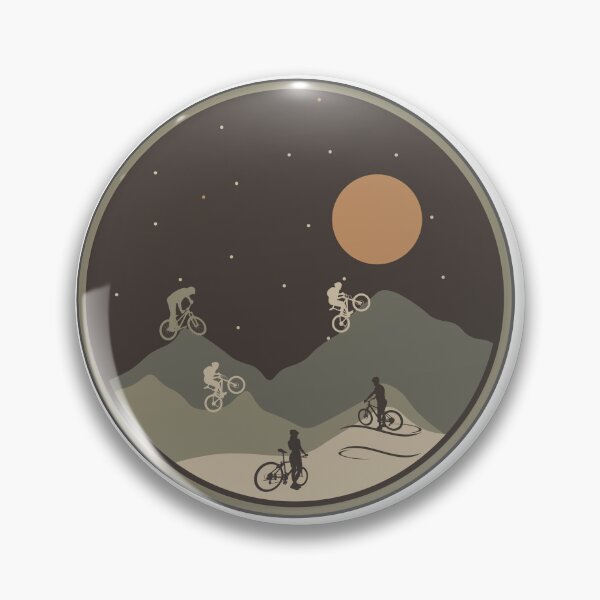 Item preview, Starry Night Mountain Bike Ride designed and sold by TemboDreams.