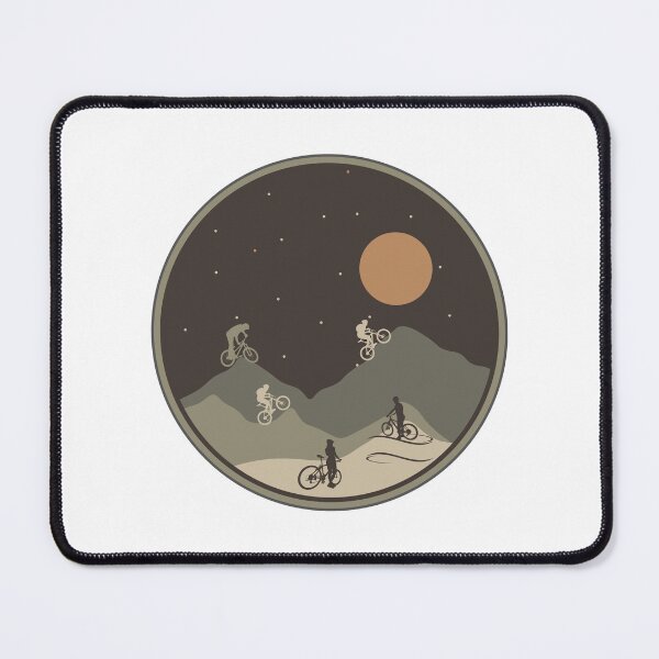 Item preview, Starry Night Mountain Bike Ride designed and sold by TemboDreams.