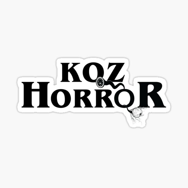 Koz Horror - Red Sticker
