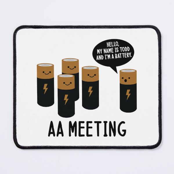Item preview, AA MEETING designed and sold by WeirdosArts.
