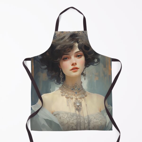 Item preview, Duchess wearing Diamonds -Art Nouveau Style designed and sold by ArtNouveauChic.