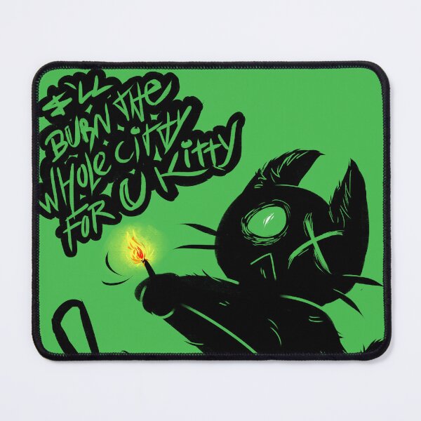 Item preview, Cat Will Burn The Whole Citty For His Kitty designed and sold by Cetrix-hermes.