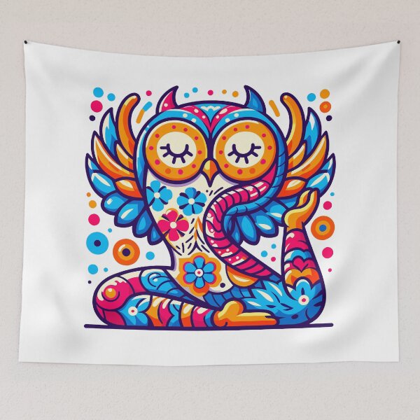 Item preview, Wise Owl Yoga Master designed and sold by Designowner.