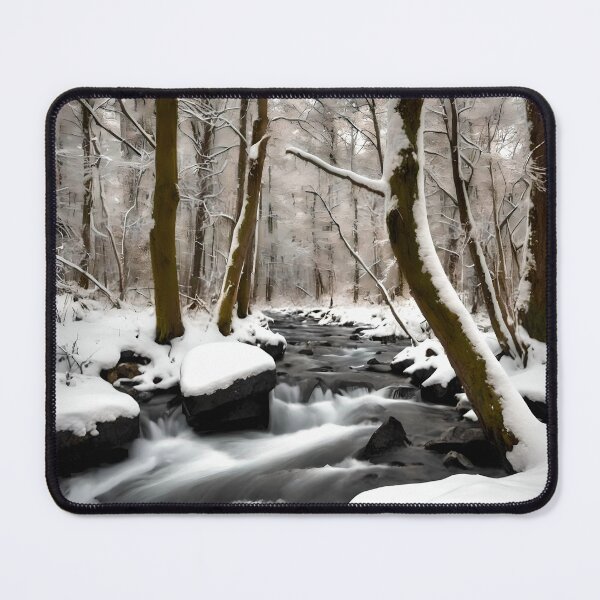 Item preview, "Winter Symphony" HDR Winter Landscape Photography designed and sold by ShadeScapeArt.